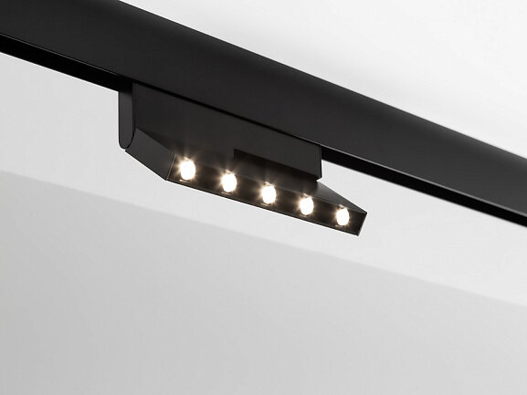 Светильник для трека SY mini черный, 5.5 Вт, SY-mini-520417-5.5-48-BL-WW - фото