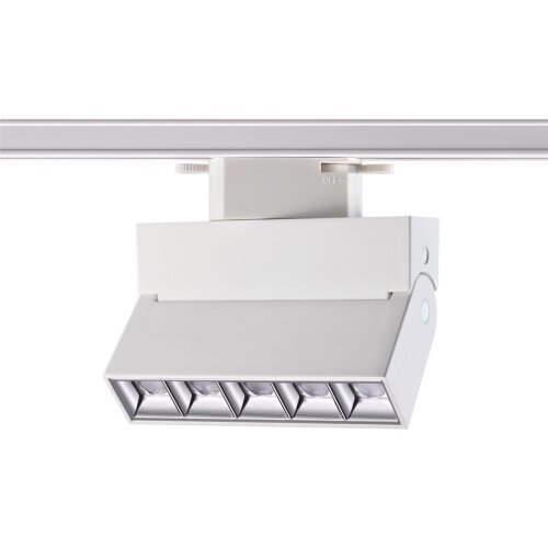 Светильник трековый однофазный трехжильный светодиодный «Novotech» 358666, серия: EOS. Фото 1.