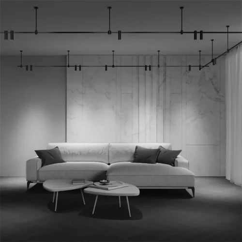 Трековый светильник Focus Led Flarity 3000K 5Вт 34° (Черный) - фото 7