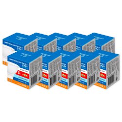 LED-JCDR-5W-4000K-GU5.3-FR-SLS SET10 Лампа светодиодная, Форма JCDR, матовая, Серия Optima, Белый свет 4000K, Упаковка 10 штук