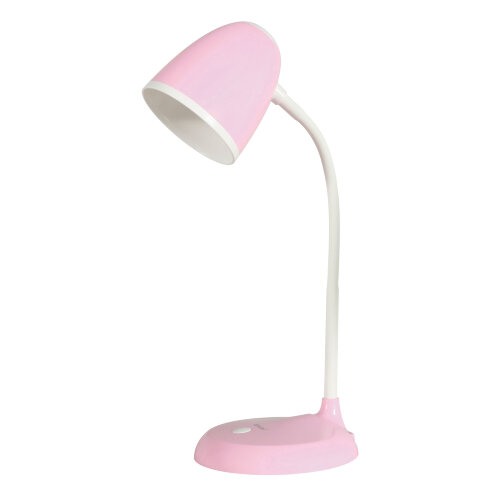 TLI-228 PINK E27 Светильник настольный, 60W, Цоколь Е27, Механический выключатель, Розовый. - фото 1