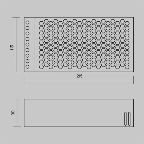 Источник напряжения 48В 360Вт IP20 PSL006 (Серебро) - фото 6