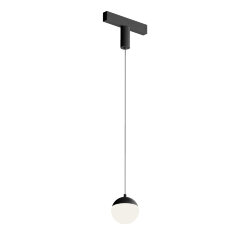 Подвесной светильник SMART MOON 12W DIM 3000K-6000K, черный, алюминий, акрил, Denkirs DK8056-BK