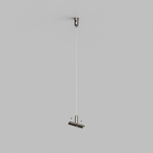 TR5718-DN Механический подвес для трека SHINE BASE, 48V DC, IP20, 2м, темный никель, алюминий.