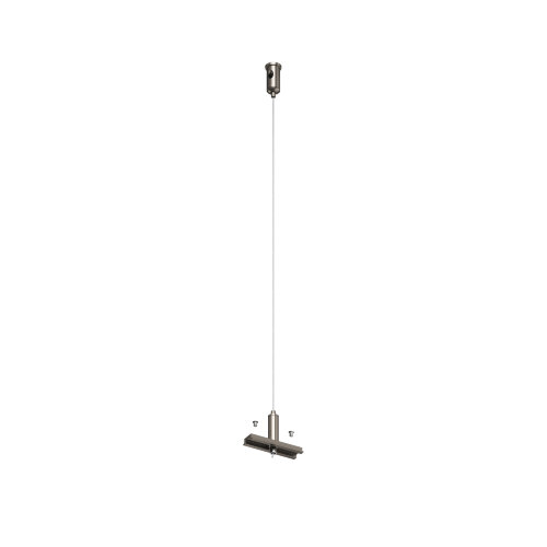 TR5718-DN Механический подвес для трека SHINE BASE, 48V DC, IP20, 2м, темный никель, алюминий. Фото 3