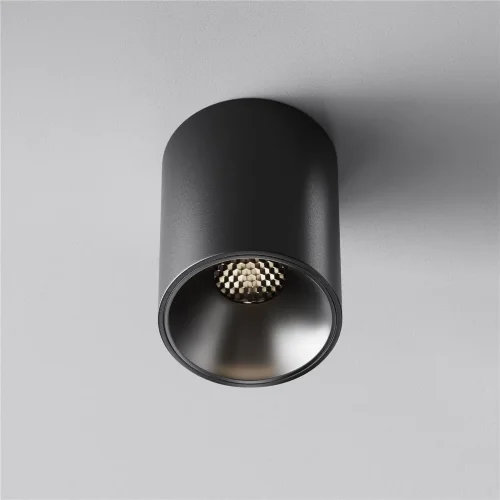 Потолочный светильник Альфа / Alfa LED 8 Вт 4000 К 60° (Черный) C064CL-8W4K-RD-B - фото 3