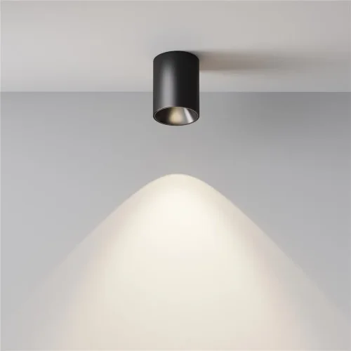 Потолочный светильник Альфа / Alfa LED 8 Вт 4000 К 60° (Черный) C064CL-8W4K-RD-B - фото 7