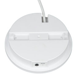 ULR-E60-12W-4000K WHITE Светильник светодиодный аварийного освещения, влагозащищенный, IP65, Белый свет 4000K, Диаметр 161мм, Встроенный аккумулятор, Корпус белый