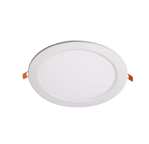 Светильник светодиодный PPL-R 18Вт 4000К IP40 d220мм кругл. ультратонкий встраив. WH ДВО JazzWay 5009738A - фото