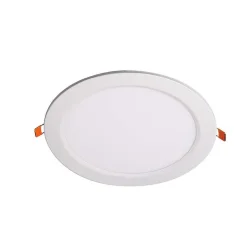 Светильник светодиодный PPL-R 18Вт 4000К IP40 d220мм кругл. ультратонкий встраив. WH ДВО JazzWay 5009738A