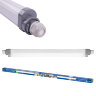 ULO-T20-50W-6500K-L150 IP65 GREY LINKABLE Светильник линейный светодиодный накладной-подвесной, соединяемый, Дневной свет 6500K, 6000 Лм, Цвет серый - фото 11