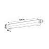 ULO-T20-50W-6500K-L150 IP65 GREY LINKABLE Светильник линейный светодиодный накладной-подвесной, соединяемый, Дневной свет 6500K, 6000 Лм, Цвет серый - фото 12