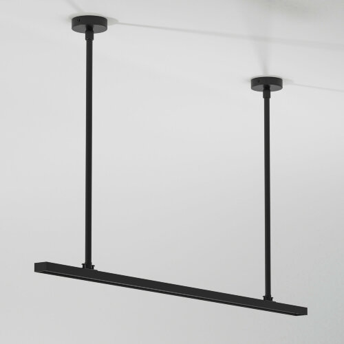 Стойка для однофазного шинопровода с регулируемой высотой 500-1000мм (черный) - Фото 4