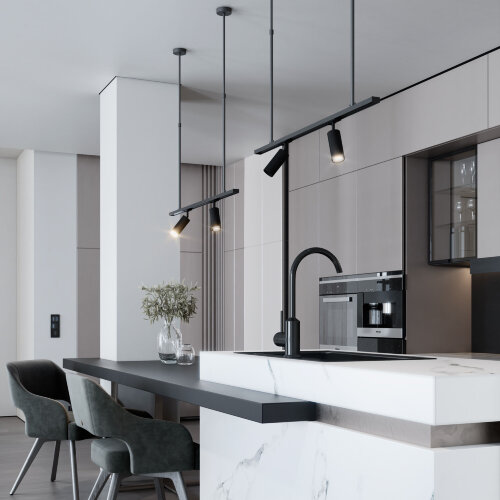 Штанга для однофазного шинопровода 500-1000мм - Фото 6