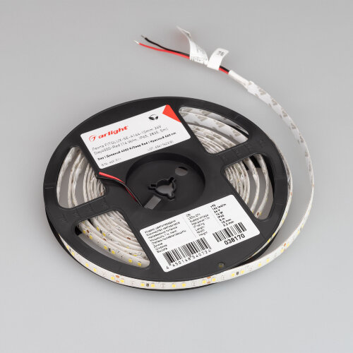Светодиодная лента FITOLUX-SE-А144-10mm 24V Day4000-Red (14 W/m, IP65, 2835, 5m) (Arlight, 14 Вт/м, IP65) 038170 - фото 4