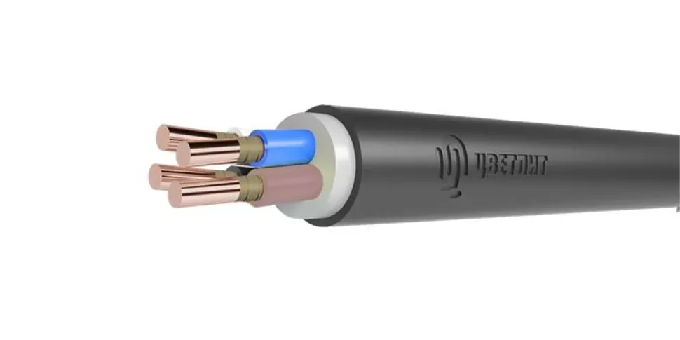 Кабель ВВГнг(А)-FRLS 4х10 ОК (N) 0.66кВ (м) Цветлит 00-00140704 - фото