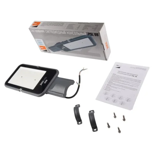 Светильник светодиодный PSL 08 80Вт 5000К GR 120град. уличный консольный ДКУ IP65 Pro JazzWay 5045804 - фото 2