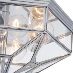 Потолочный светильник Zeil E27х3 60Вт (Хром)