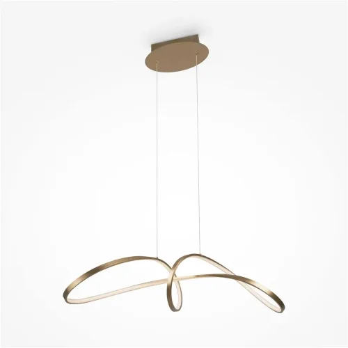 Подвесной светильник Curve 4000K 42Вт (Золото) - фото 5