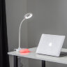 TLD-535 White-LED-250Lm-5500K-Dimmer Светильник настольный с ночником RGB, 4W, Встроенный аккумулятор 1800mAh, Сенсорный выключатель, Белый. - фото 10
