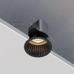 Светильник встраиваемый светодиодный Arco 12W 3000K черный жемчуг IP44 15274/LED (070922)