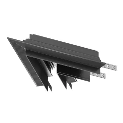 Угол-соединитель 45° Gravity встраиваемый черный (Черный)