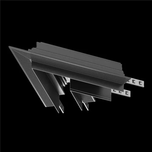 Угол-соединитель 45° Gravity встраиваемый черный (Черный) - фото 6