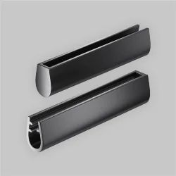 Заглушка Parity черная, 2 шт в упаковке (Черный)