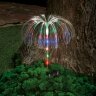 USL-S-821-PT750 JELLYFISH Садовый светильник на солнечной батарее Медуза, 7 светодиодов, RGB свет, 1xАA Ni-Mh аккумулятор в-к, IP44, TM Uniel - фото 9