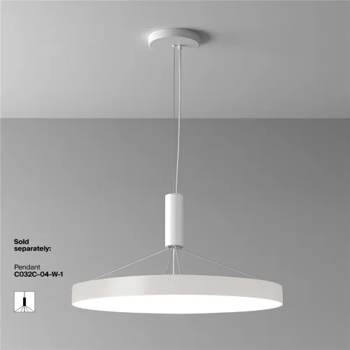 Потолочный светильник Зон / Zon 90 Вт 4000 К 120° (Белый) C032CL-90W4K-RD-W - фото 3