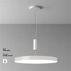 Потолочный светильник Зон / Zon 90 Вт 4000 К 120° (Белый) C032CL-90W4K-RD-W