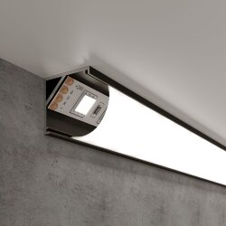 Угловой алюминиевый профиль для светодиодной ленты LL-2-ALP008 (053627)