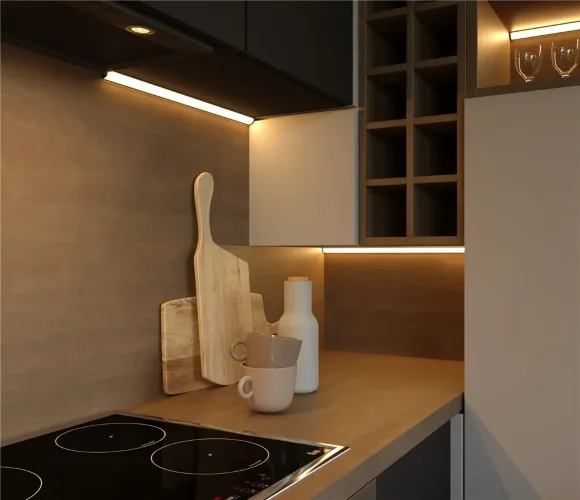 Угловой алюминиевый профиль для светодиодной ленты LL-2-ALP008 - фото 5