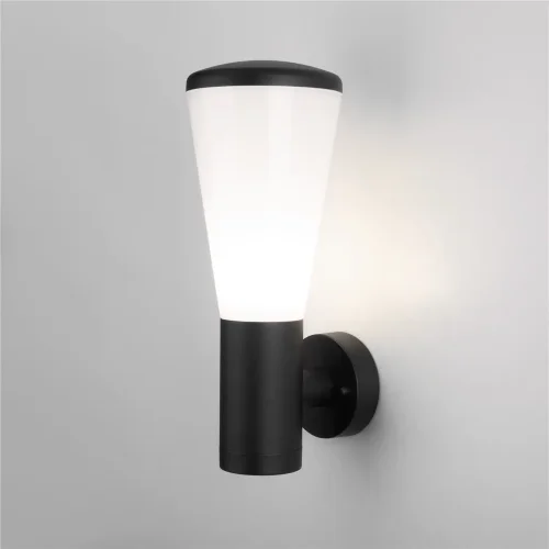 Настенный уличный светильник IP54 чёрный 1416 TECHNO - фото