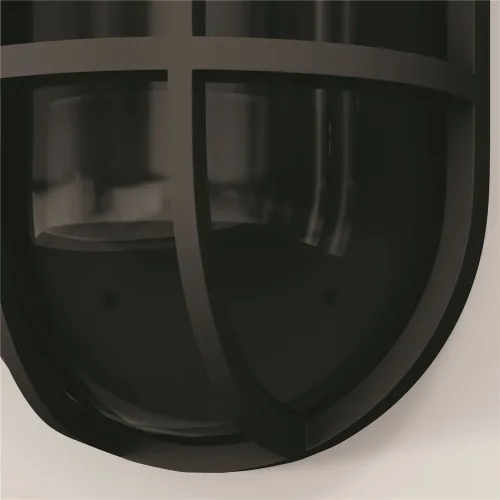 Настенный светильник (бра) Candle E27x1 15Вт IP 65 (Графит) - фото 4