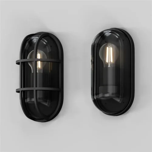 Настенный светильник (бра) Candle E27x1 15Вт IP 65 (Графит) - фото 12