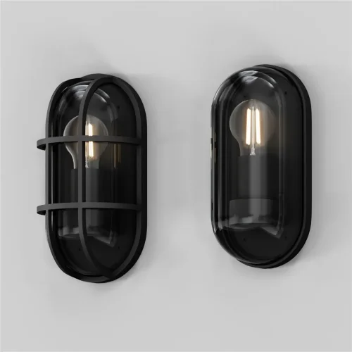 Настенный светильник (бра) Свеча / Candle E27x1 15Вт IP 65 (Графит) O449WL-01GF1 - фото 12