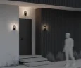 Настенный светильник (бра) Свеча / Candle E27x1 15Вт IP 65 (Графит) O449WL-01GF1 - фото 13