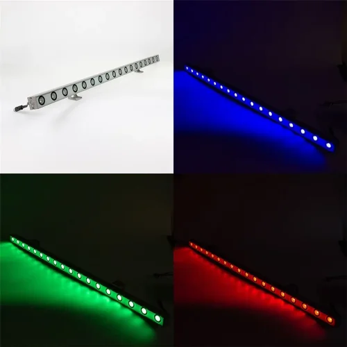 Линейный светодиодный прожектор V153 (24W, AC24V, RGB, неуправляемый) - фото I