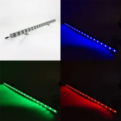 Линейный светодиодный прожектор V153 (24W, AC24V, RGB, неуправляемый)