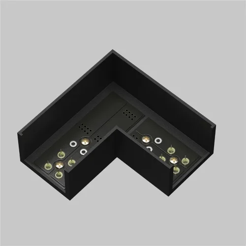 Коннектор питания угловой Elasity (Черный) TRA160CL-11B - фото 2