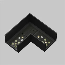 Коннектор питания угловой Elasity (Черный) TRA160CL-11B