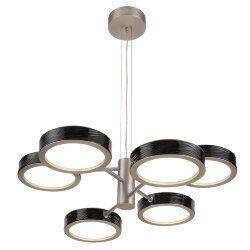 Люстра «ODEON LIGHT EXCLUSIVE» 5451/99LB, серия: RIVIERA (крепление на планке) - Переключатель цветовой температуры на основании