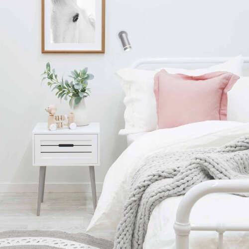 Настенный поворотный светодиодный светильник Glory серебро - Фото 2