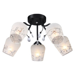 Светильник потолочный Luminarte LUCKY-CL60E14*5BL Тип ламп 5*E14