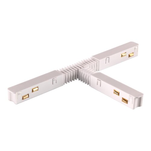 Соединитель Т-образный гибкий токопроводящий для низковольтного шинопровода «Novotech» 135175, серия: FLUM. Фото 1.