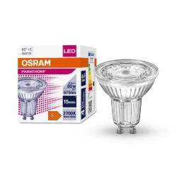 Лампа светодиодная 6.9W/2700K (=80W) 60° GU10 230V 575Lm | PARATHOM Spot | - OSRAM