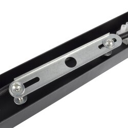 DLC-S612 GU10x2 BLACK Светильник декоративный накладной, серия Sotto, Без лампы, цоколь GU10x2шт, Металл, Черный, TM Fametto