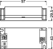 Драйвер для светодиодов IT FIT 40/220-240/1A0 CS | 16-44W 23-42V | DIP-переключатель 700-1050mA | - OSRAM. Фото 3