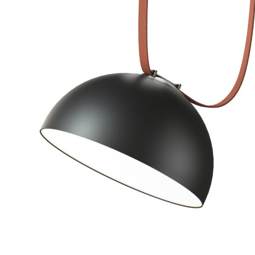 DK5562-BK Cветильник для трека-ремня Belty, серия Flow со светодиодом, D300*H171мм, 48V DC, 28W, RA90, 120°, 4000K, IP20, черный, алюминий. Фото 4